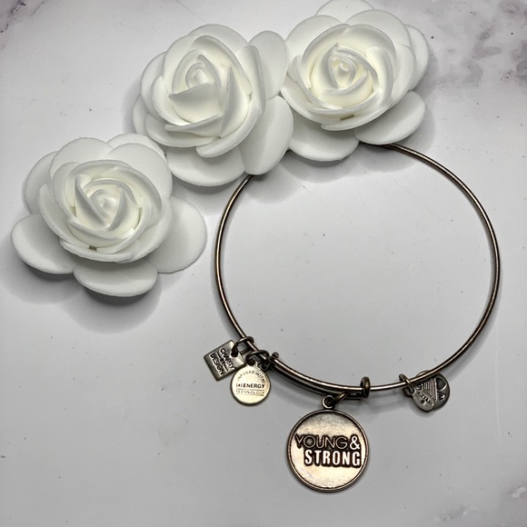 Alex and Ani Jewelry - Alex and Ani young and strong charm bracelet